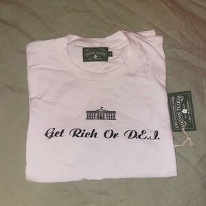 Denim Tears Get Rich or DEI Tee